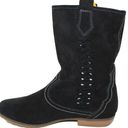 Sporto  Bridget Black Suede Cowboy Boots Size 6.5 M Photo 6