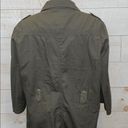 Full Tilt  Women’s Olive Green Button Up Utility Jacket Size XL Photo 1