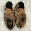 Gap  Cheetah Print Calf Hair Slip On Loafer Dress Shoe 7 Photo 4