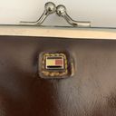 Tommy Hilfiger  Brown Leather Coin Purse Photo 1