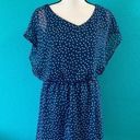 Lush Clothing Lush blue and white polka dot dress Photo 0