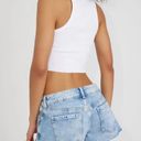 Garage Low Rise Denim Shorts Photo 3