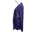 Coldwater Creek  women's size large 14-16 purple knit long cardigan Photo 2