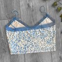 Blue Cheetah y2k Lace Cami Size M Photo 2