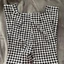 SheIn Black And White Gingham Pants Photo 1