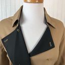 W By Worth W Worth Women's Beige /Black Color Block Stretch Jacket Blazer Sz 10 Photo 3