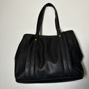 Relic  by Fossil Bailey Double Black Faux Leather Shoulder Purse Tote Bag Handbag Photo 1