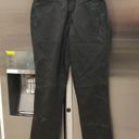 ANINE BING 💕💕 Connor Pant ~ 100% Leather Belted Straight Leg Black Small S NWT Photo 11