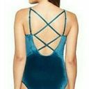 gilligan and o'malley  Women's Velvet Bodysuit Small Photo 1