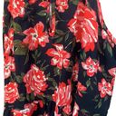 Xhilaration  medium red and black floral dress, NWT Photo 3