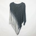 Women's Dip Dye Asymmetrical Poncho/Sweater Size M Size M Photo 5