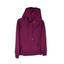 Athletic Works Deep Plum Soft Fleecy Inside Pullover Hoodie Wm XS 0-2 Photo 2