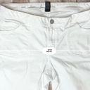 Lane Bryant Genius Fit White High Rise Cropped Capri Jeans sz 18 Photo 5