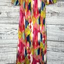 Trina Turk  Watercolor Off the Shoulder Maxi Dress Small Photo 2