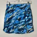 Slazenger  Golf Athletic Athleisure Skort Abstract Pattern Blue Lights Women's XS Photo 0