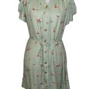 Christy Dawn  Alyssa Dress Vintage Ditsy Floral Mini Dress, Pear Spray, Size XS Photo 4