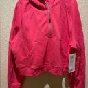 Lululemon NWT  Oversized Half Zip Scuba Hoodie Jacket Glaze Pink Size XL/XXL Photo 2