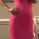 St. John NWT, 's Evening Gown, hott pink, size 0 Photo 0