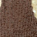 Free People  Set the Bar Smocked MIDI Dress. Brown. Size XS Photo 7