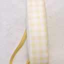 Pastel Yellow White Plaid Y2K Cottage Ballet 90s Shoulder Mini Handbag Photo 3