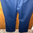 Lands'End Navy Blue  Sport Stretchy Workout Pants Wide Leg Leggings Size Small Photo 5
