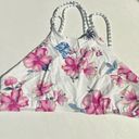 frankie's bikinis  Floral Halter Bikini Top Photo 1