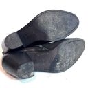 All Saints Hessian Black Leather Zip Ankle Booties 37/6 Bohemian Minimalist Chic Photo 3