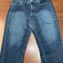 Riders By Lee Size 10 Dark Wash Denim Capris Photo 0