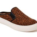 Women’s Leopard Print Casual Twin Gore Mule Slip on Shoes Size 10 Photo 2