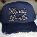 Howdy Darlin Trucker Hat Blue Photo 0