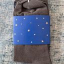 New! Lost Pattern By Shantall Lacayo Gray Blue and Black Socks Photo 1