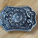 Floral Belt Buckle Ornate Western Cowgirl Layered 3D Design Photo 0