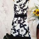 Natori  Garden Mandarin Dress - Floral - Black Multi/Neutral Black - S Photo 5