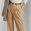 Ralph Lauren NWT  Wool High Waisted Straight Leg Pleated Trouser Dress Pants 14 Photo 1