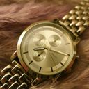 Gold Vintage Quartz‎ Link Watch Photo 4