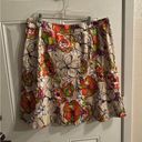 Lane Bryant NWT  Floral Pleated Skirt Photo 2