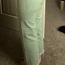 ZARA Marine Straight Green Pants Photo 4