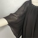 Romeo + Juliet Couture  Black Off the Shoulder Top Size M Photo 4