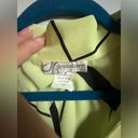 Dress Barn  vintage lime green yellow with black abstract linessize XL Photo 2