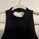 Xhilaration Black Lace Sleeveless Dress Lined Polyester EUC Women's XS Photo 1