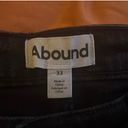 Abound Black Denim Shorts Photo 2