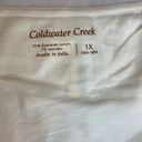 Coldwater Creek White Shaper Lightweight Tank Size 1X Brand New with Tags Photo 4