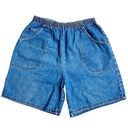 Cabin creek Vintage  High Waist Denim Shorts Photo 7