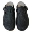 EastLand  "GINA" Wool Clogs in Charcoal Gray Photo 9