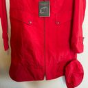 Cole Haan NWT  red trench coat Photo 1