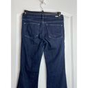 Pilcro  Dark Wash Low Rise Flare Leg Jeans Size 27 Photo 4