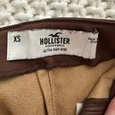 Hollister Faux Leather Skirt Size XS Photo 3