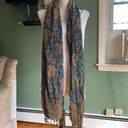 Women fringed scarf wrap Photo 2