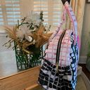 Betsey Johnson  NYLON BLK/PINK OVERNIGHTER TOTE BAG Photo 1