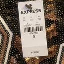 EXPRESS Sequin Embellished Sheath Dress  Small Holiday New Year's Eve Party Fest Photo 8